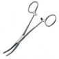 JAXON replės Curved end forceps 12,5cm