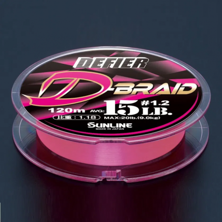 SUNLINE Shooter Defier D-Braid 120m (0.8-1.2)