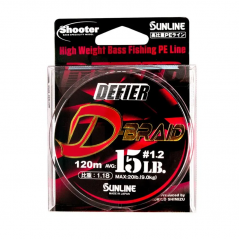 SUNLINE Shooter Defier D-Braid 120m (0.6-1.5)