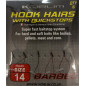 KORUM Barbed Hook Hairs With Quickstops (Nr.14-10)