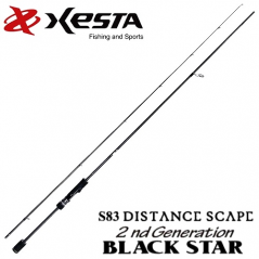 XESTA Black Star II S83 2,51m 1,5-20g Distance Scape