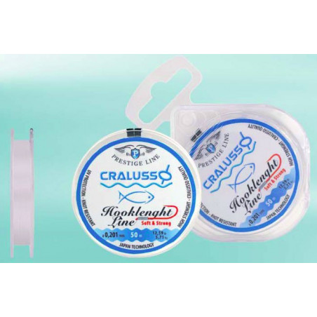 CRALUSSO valas Hooklenght Prestige 50m (0,08-0,25mm)