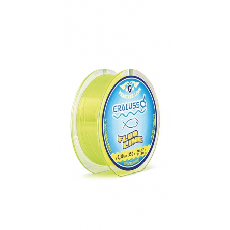 CRALUSSO valas Fluo-yellow Prestige 350m (0,22-0,30mm)