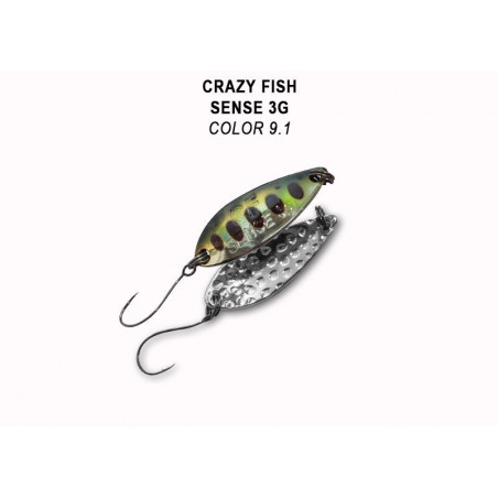 CRAZY FISH Sense 3g (32mm 3g)