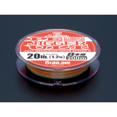 SUNLINE PE Jigger ULT 8 200m Multi Color (0.6-3.0)