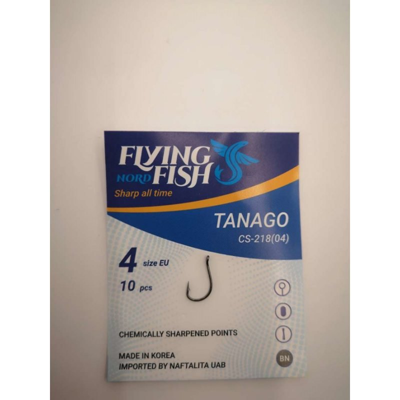 FLYING FISH kabliukai TANAGO (Nr.6-2)