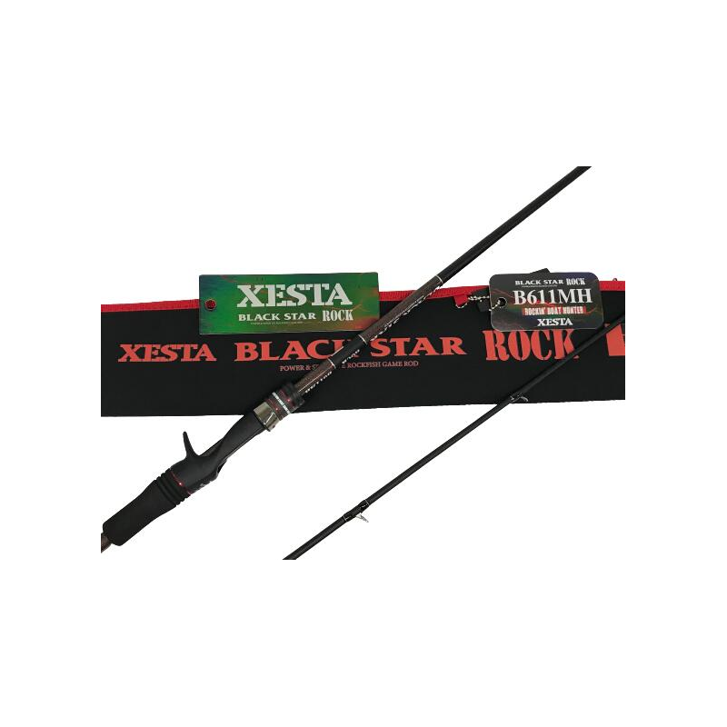 XESTA spiningas Black Star Rock B611MH 2,14m 10-35g