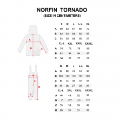 NORFIN žieminis kostiumas TORNADO (M-XXXXL)