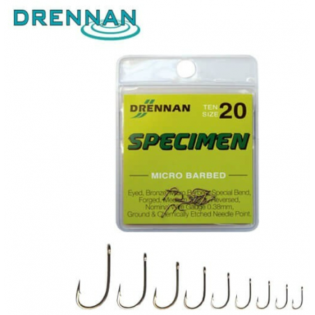 DRENNAN kabliukai Boilie Hook (nr.12-10) 10vnt/pak