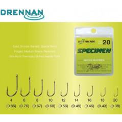 DRENNAN kabliukai Boilie Hook (nr.12-10) 10vnt/pak