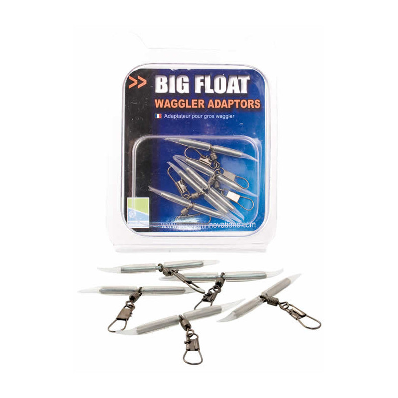 PRESTON konektoriai Big Float Waggler Adaptors