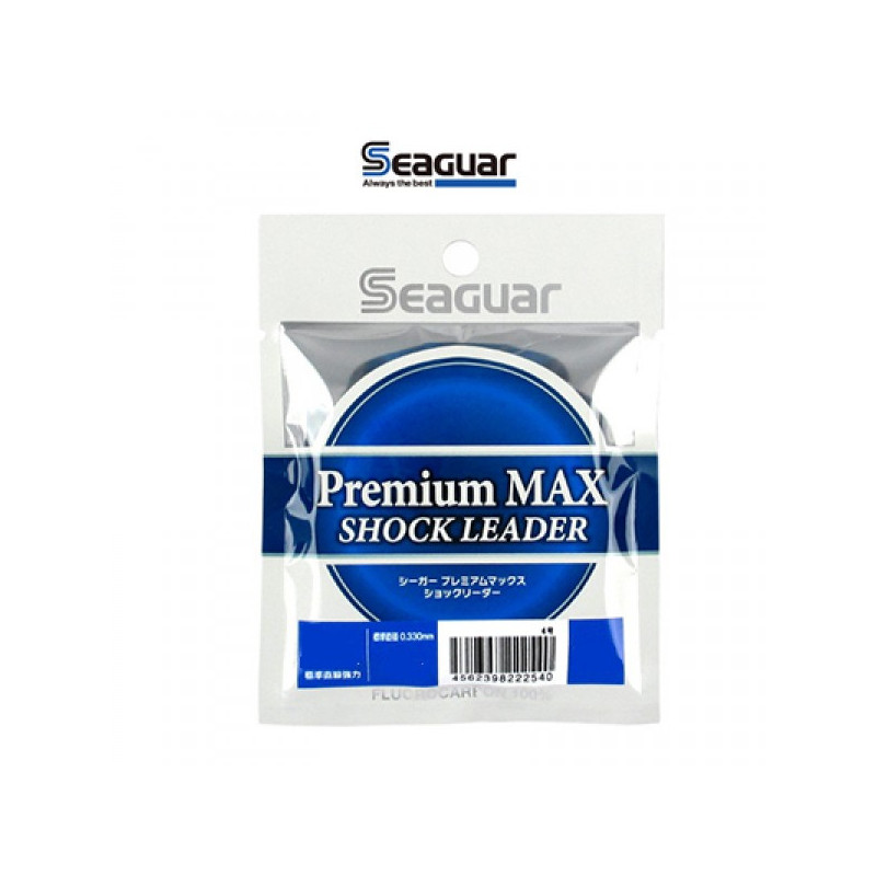 SEAGUAR valas Premium MAX Shock Leader Fluorocarbon SOFT (0,104-0,47mm) 20-30m