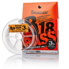SEAGUAR R18 BASS 100% Fluorocarbon (0,26-0,35mm) 160m