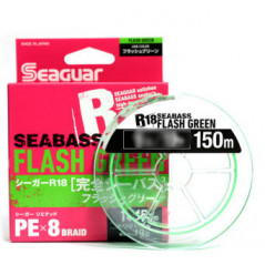 SEAGUAR R18 Kanzen Seabass PEx8 Flash Green (0,128-0,205mm) 150m
