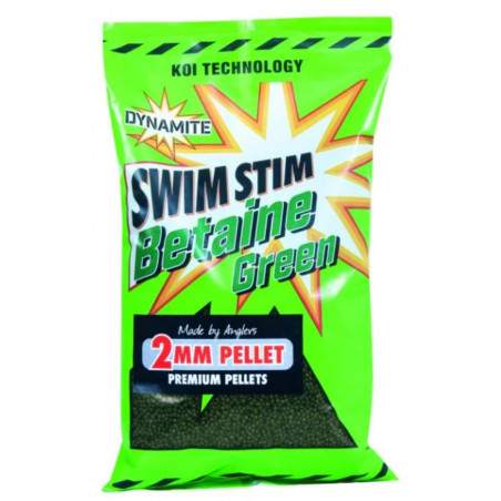 DYNAMITE peletės Swim Stim Betaine green 2mm 138689