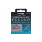 DRENNAN kabliukai su pavadėliu Fluoro Feeder Super Spade (Nr.14-12) 100cm 8vnt/pak