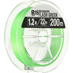 SEAGUAR R18 Kanzen Seabass PEx8 200m Flash Green (0,165-0,205mm)