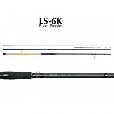 OKUMA LS-6K River Feeder 3,90m 150+g