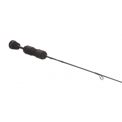 13 FISHING Widow Maker Ice Rod 24" 60,96cm UL (Ultra Light) - Carbon Blank with Tennessee Handle and Evolve Reel Wraps