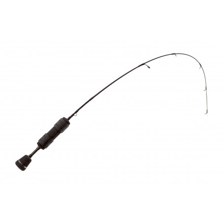 13 FISHING Widow Maker Ice Rod 27" 68cm L (Light) - Tickle Stick Tip with Tennessee Handle and Evolve Reel Wraps