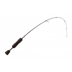 13 FISHING Widow Maker Ice Rod 29" 73cm ML (Medium Light) - Tickle Stick Tip with Tennessee Handle and Evolve Reel Wraps