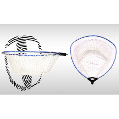 HERAKLES gumuota graibšto galva Area Landing Net head Transparent PVC (41x39cm)