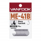 VANFOOK kabliukai ME-41B Minnow Experthook Medium Heavy Wire (Nr.6-2) 16vnt/pak