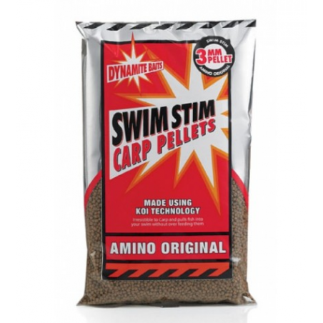 DYNAMITE peletės Swim Stim Amino Original 2mm 900g