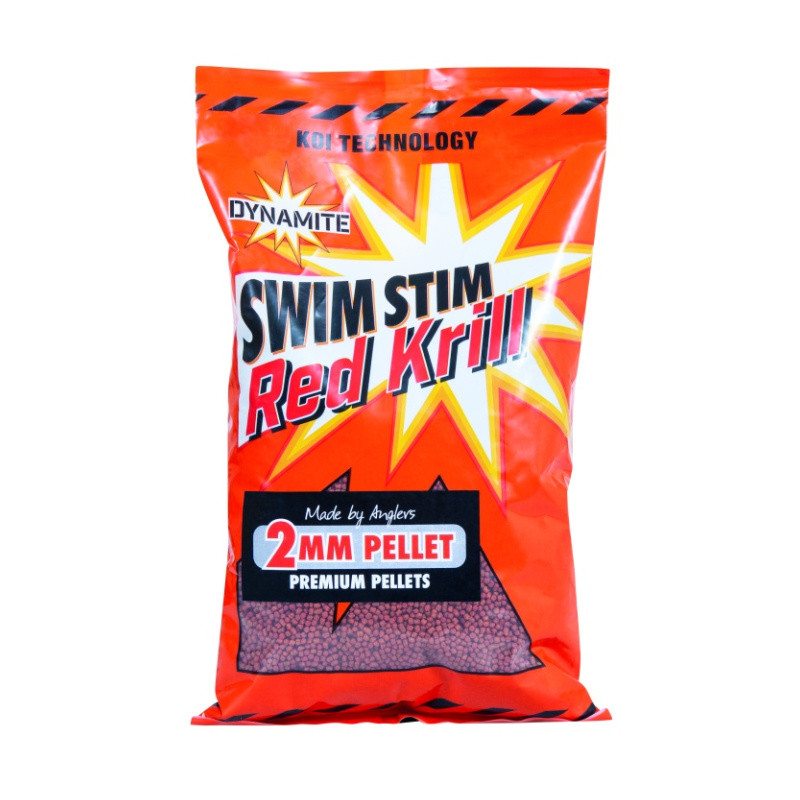 DYNAMITE peletės Swim Stim Red Krill 2mm 900g 138691