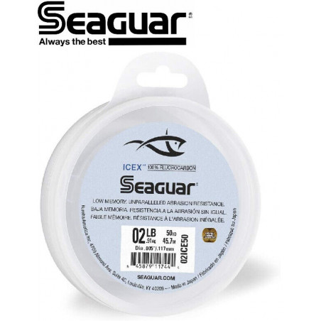 SEAGUAR Fluoro IceX  (0,117-0,235mm) 45,7m