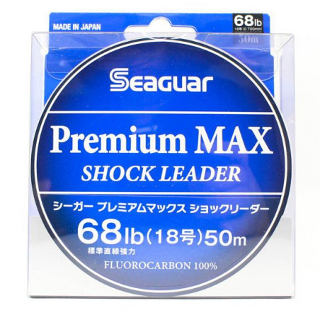 SEAGUAR Premium MAX Shock Leader Fluorocarbon SOFT (0,52-0,78mm) 50m