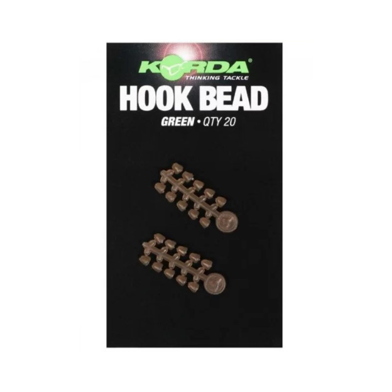 KORDA Hook Bead Medium Green (20vnt/pak)