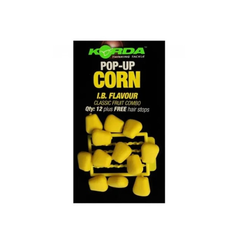 KORDA dirbtinis masalas Pop-up Corn IB Yellow (12vnt/pak)