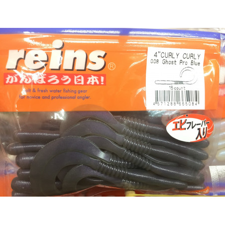 REINS Curly Curly 4" (10cm 12-15vnt/pak)