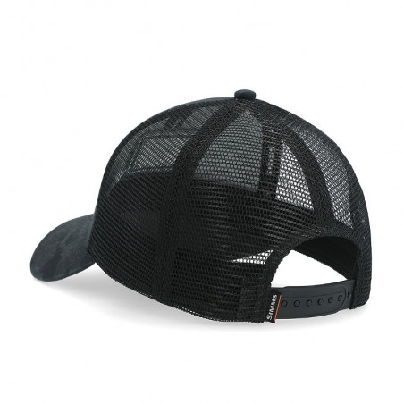 SIMMS kepurė Trout Icon Trucker Camo Carbon