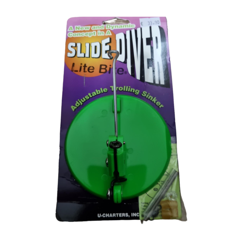 SD-1LB užgilintojas Green Slide Diver Little Bait