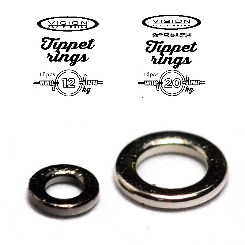 VISION žiedeliai Tippet rings 12Kg 10vnt/pak.