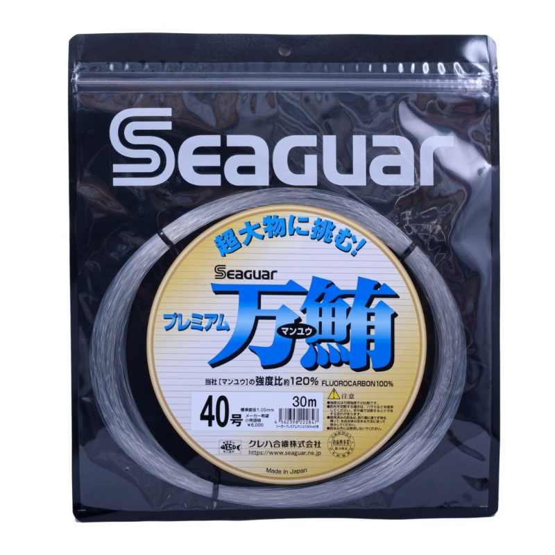 SEAGUAR fluorocarboninis valas Premium Manyu Fluorocarbon 30m (0,91mm-1,17mm)