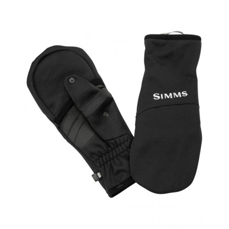 SIMMS žieminės pirštinės Freestone Foldover Mitt Black (Dydis S-XXL)