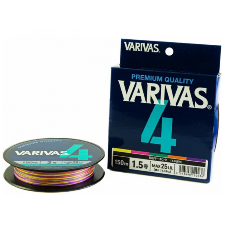 VARIVAS pintas valas X4 Marking PEx4 150m Multi Color (0.6-2.0)