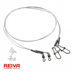 REIVA fluorokarbono pavadėliai 0,35-0,60mm (Skirtingi dydžiai) 2vnt/pak