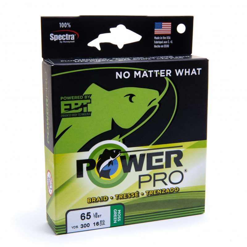 POWER PRO pintas valas Moss Green (0,10-0,19mm) 135m