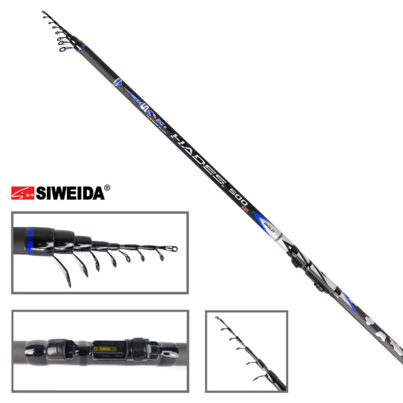 SIWEIDA boloninė meškerė HADES CARBON 600 5-30g, 6m