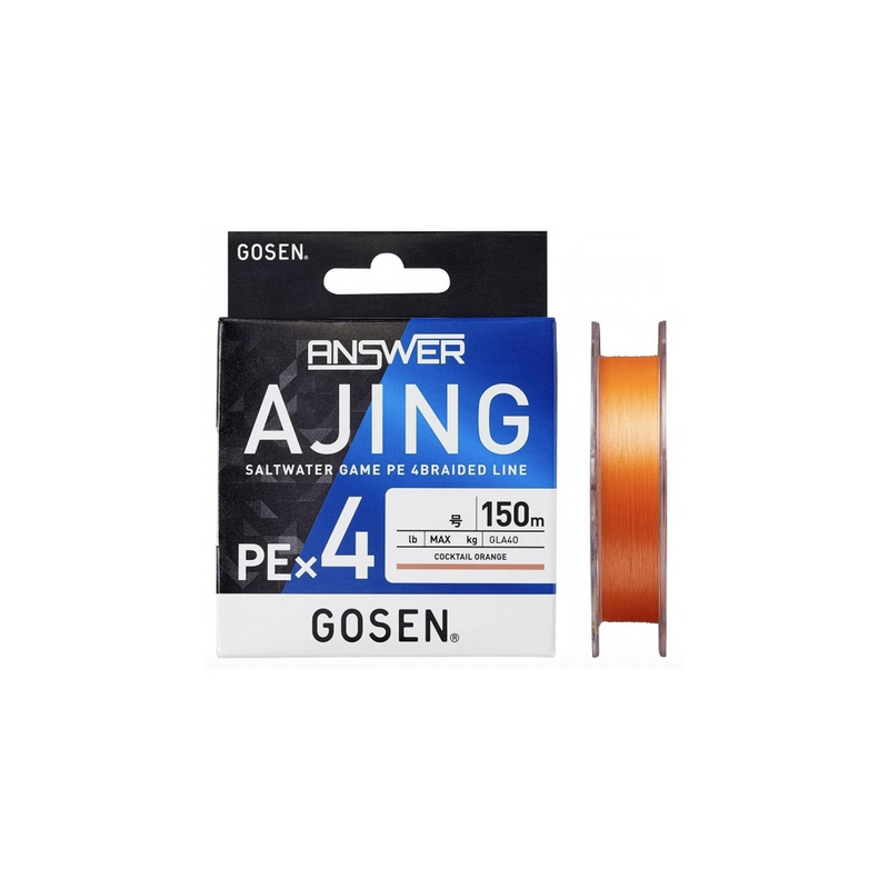 GOSEN pintas valas Answer Ajing PEx4 150m (0.2-0.4PE)