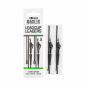 KORDA Basix Lead Clip Leaders 50lb 50cm (2vnt/pak)