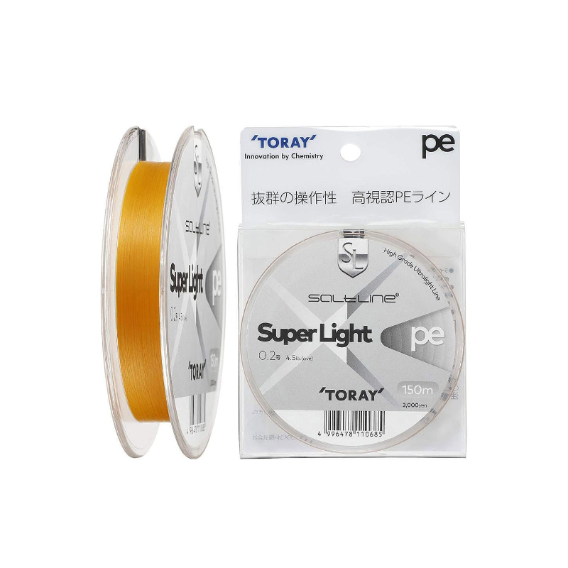 Toray pintas valas Saltline Super Light PEx4 150m (0.2-0.4PE)