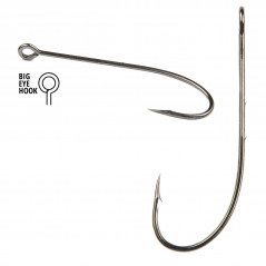 REIVA kabliukai didele kilpute Cheburaska Jig Hook (Nr.2-2/0) 6vnt./pak