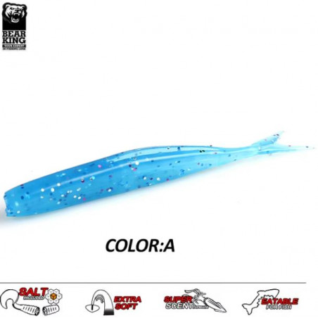 BEARKING guminukai L23 HP Minnow - 3" (75mm 1,8g) 15vnt/pak