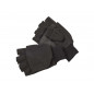 Kinetic pirštinės Wind Stop Fold Over Mitt 1/2 finger Black (M-XL)