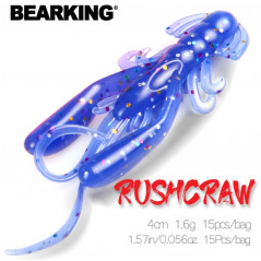 BEARKING guminukai L07 RushCraw - 1.6" (40mm 1,6g) 15vnt/pak